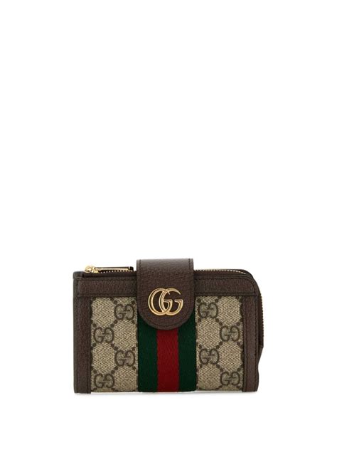 cream gucci bifold wallet womens